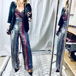 Unicorn sequin jumpsuit